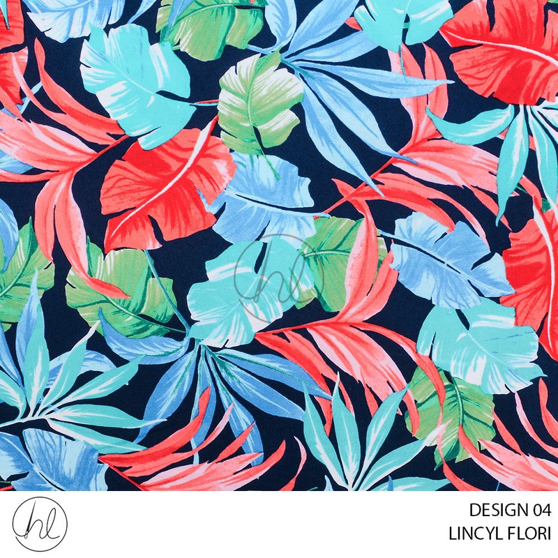 LINCY FLORI 51 NAVY 150CM PER M