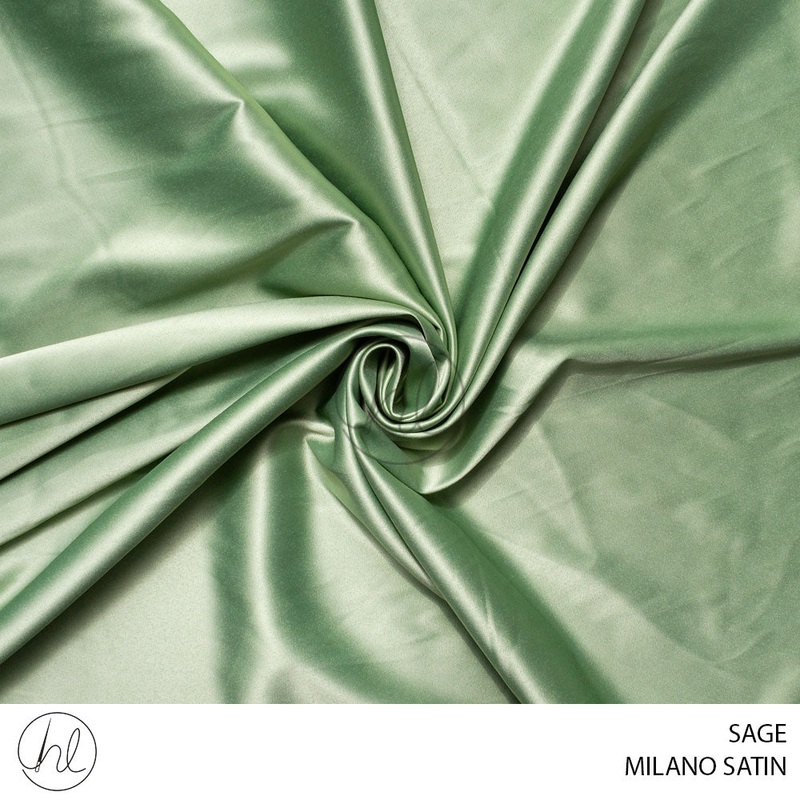 MILANO SATIN 53 SAGE 150CM PER M