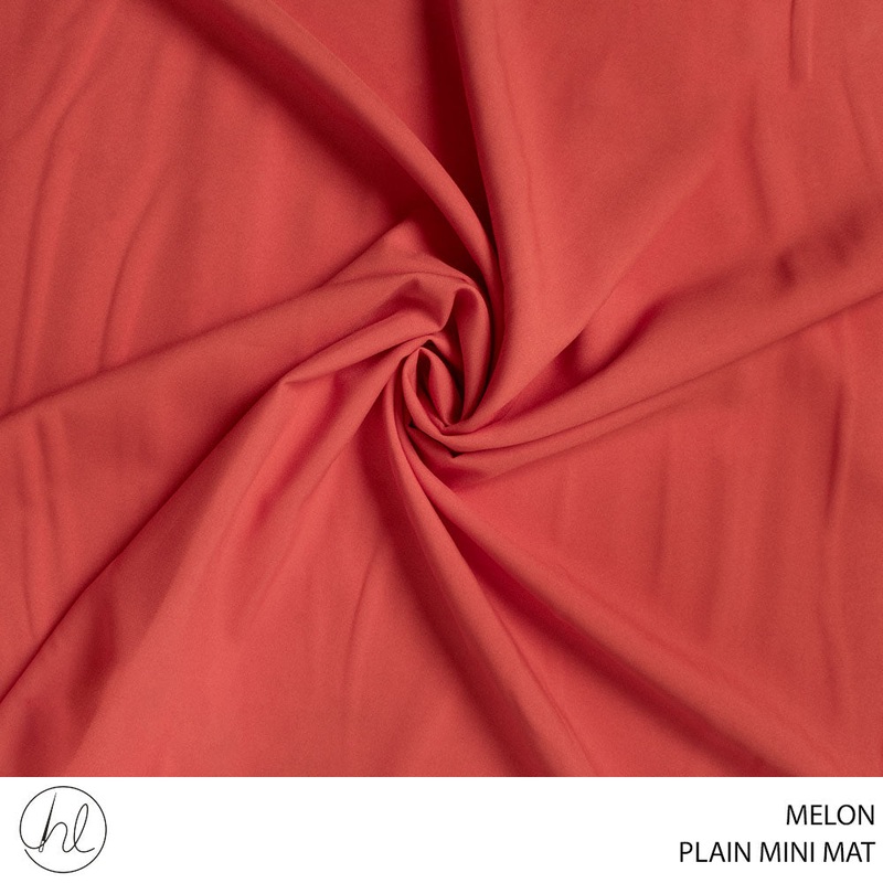 MINI MAT PLAIN FABRIC MELON 150CM