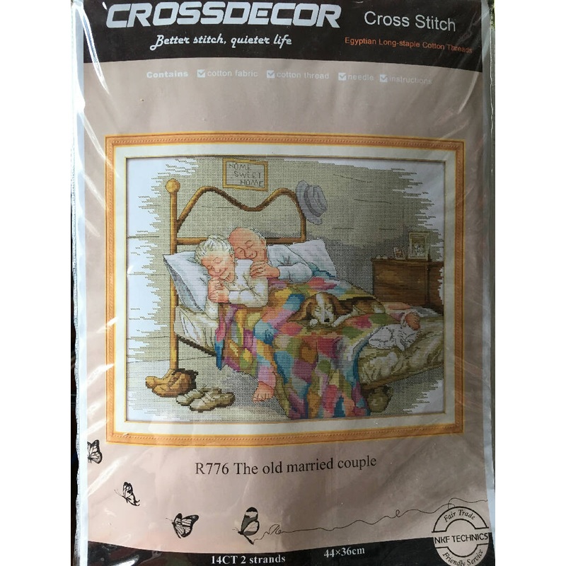 Old Married Couple, The a Counted Cross Stitch KIT