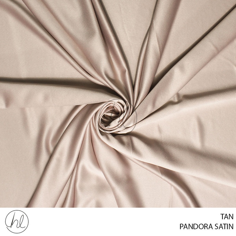 PANDORA SATIN 53 TAN 150CM PER M