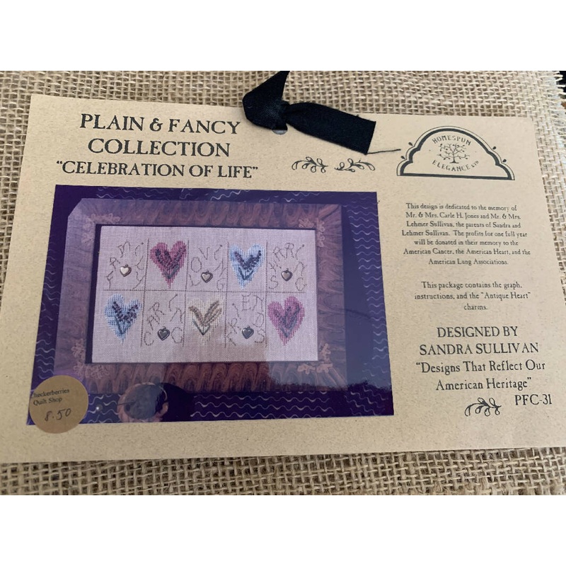Plain & Fancy Collection - Celebration of Life Pattern
