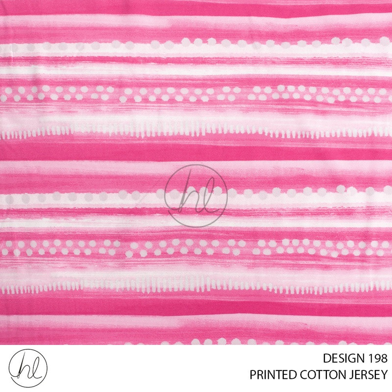 PRINTED COTTON JERSEY 51 DUSTY PINK 150CM PER M