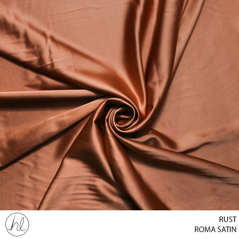 ROMA SATIN 781 RUST 150CM PER M