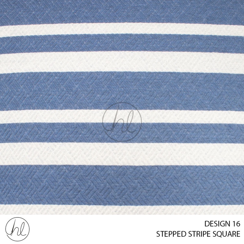 STEPPED STRIPE SQUARE 2425 ASSORTED 150CM PER M