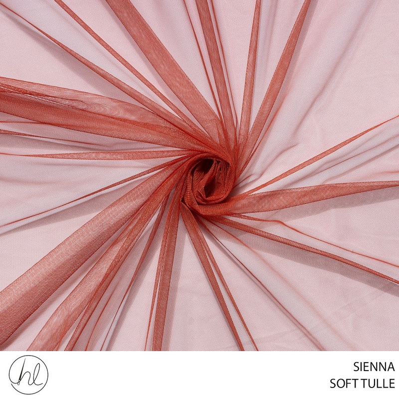 TULLE SOFT 150CM SIENNA ROLL 001 EACH
