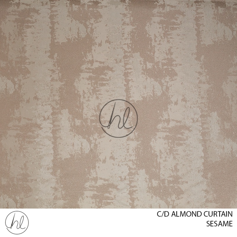 C/D Almond Curtain GDK015B CP 280cm Sesame