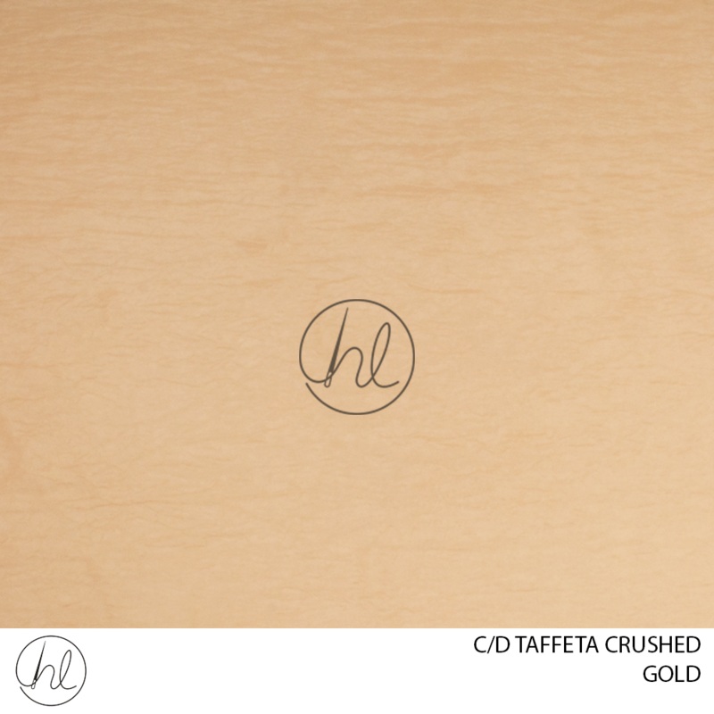 C/D Crushed Taffeta CP 280cmGold