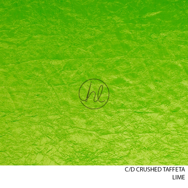 C/D Crushed Taffeta CP 280cmLime
