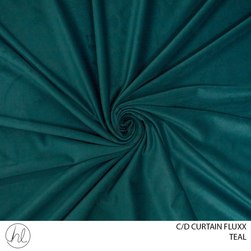 C/D Curtain FluxxGZF001H CP 280cm Teal