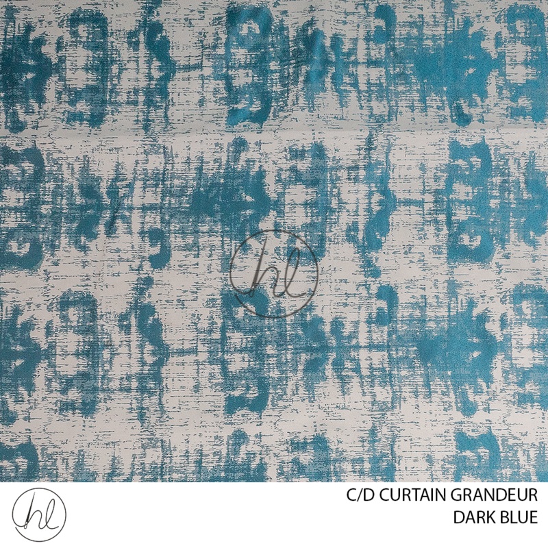 C/D Curtain Grandeur JY 28 CP 280cm Dark Blue