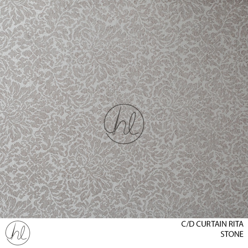 C/D Curtain Rita 044BCP280cmStone