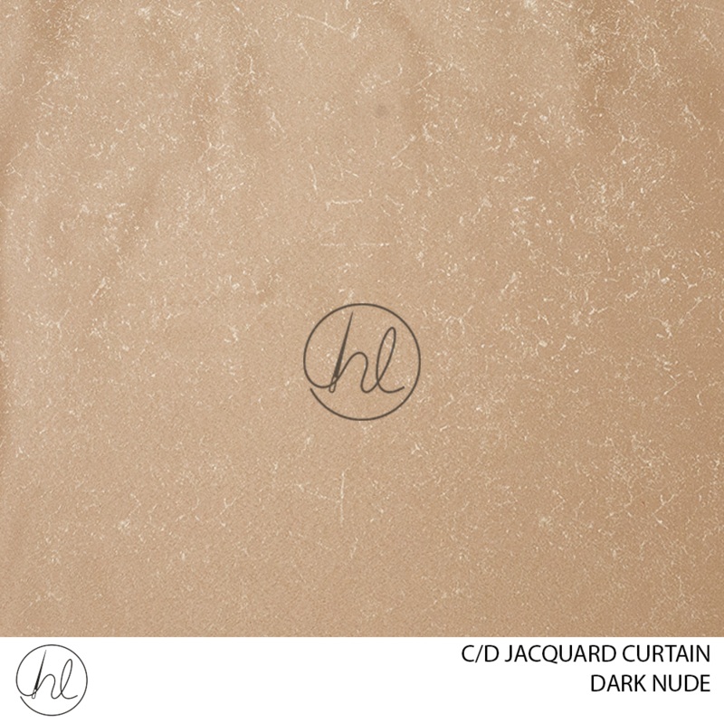 C/D  Jacquard  Curtain CBC6 280cm Dark Nude