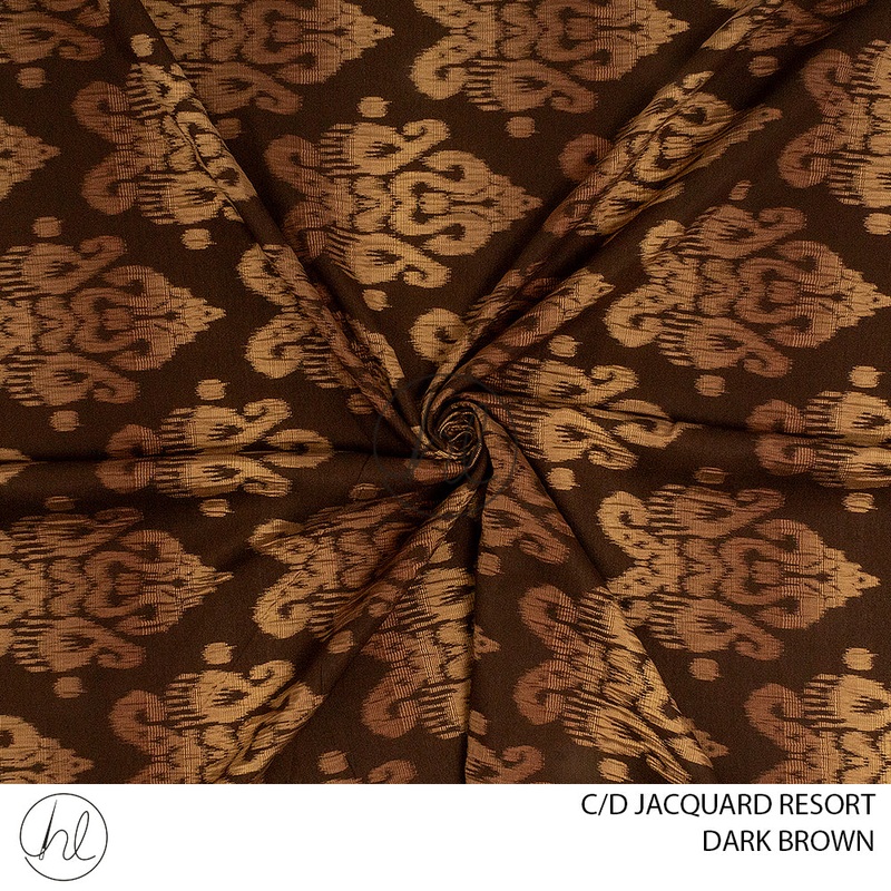 C/D Jacquard Resort 10 CP 280cm Dark Brown