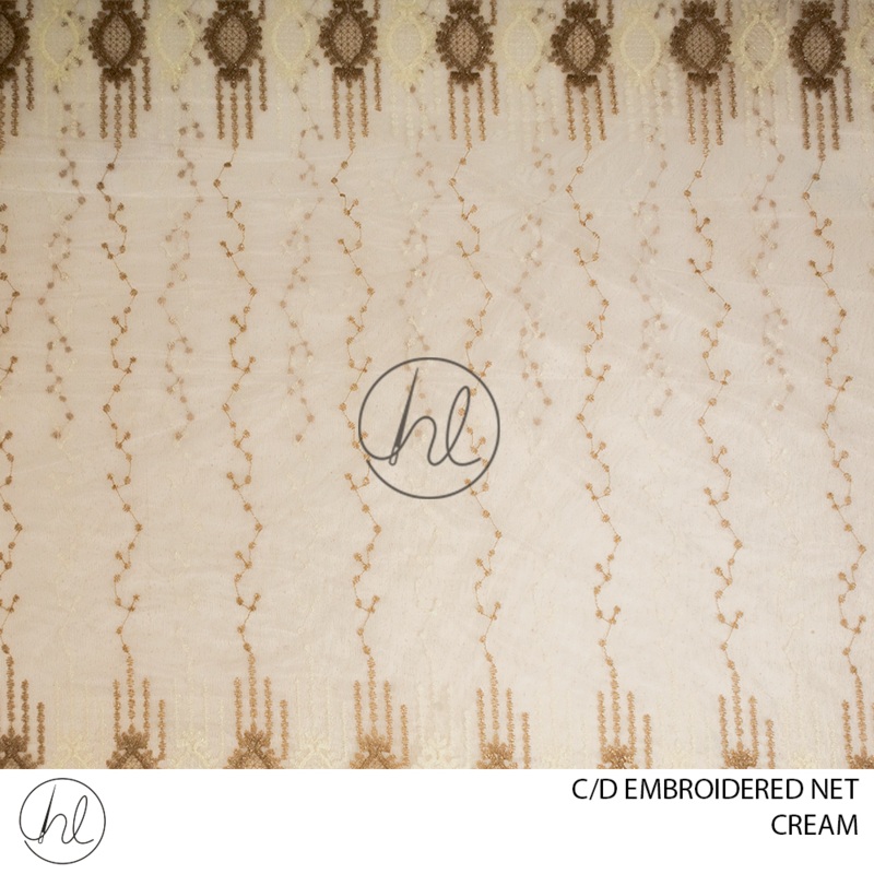 C/D Net Embroidered