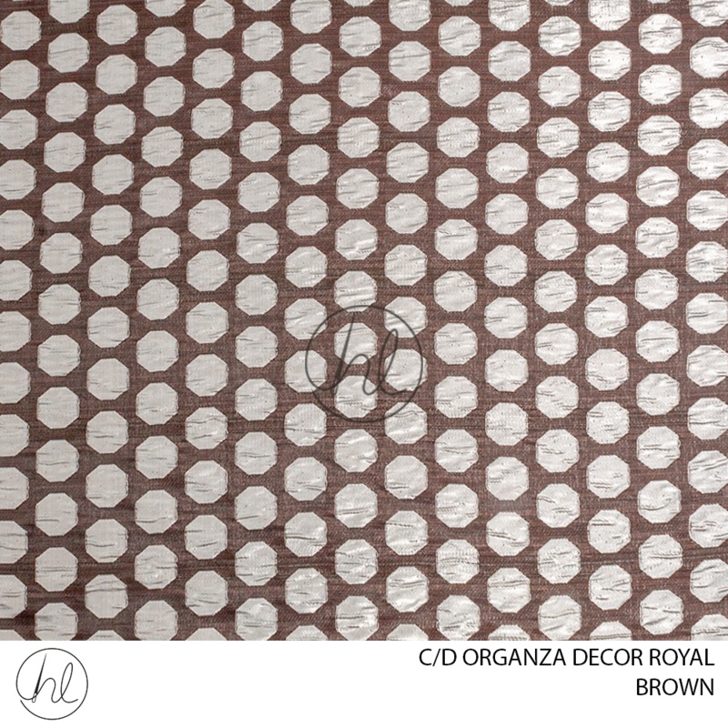 C/D Organza Dcor Royal