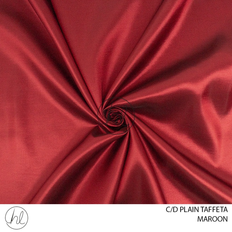 C/D Plain Taffeta CP280cmMaroon