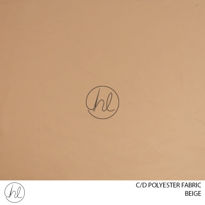 C/D Polyester Fabric 372/3504 CP 280cmBeige