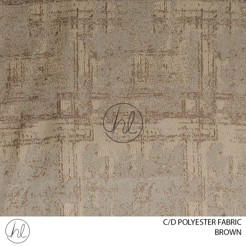 C/D Polyester Fabric 512 CP280cm Brown