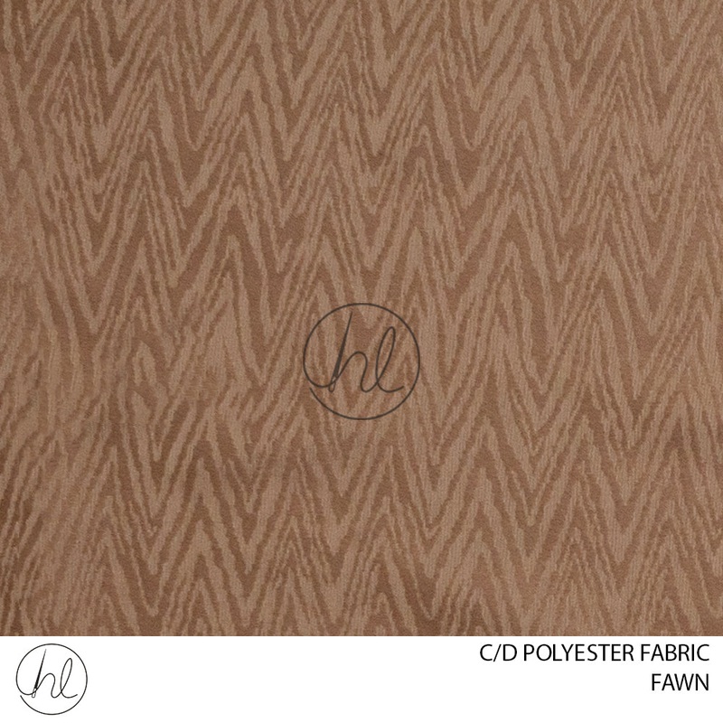 C/D Polyester Fabric F4218300cm Fawn