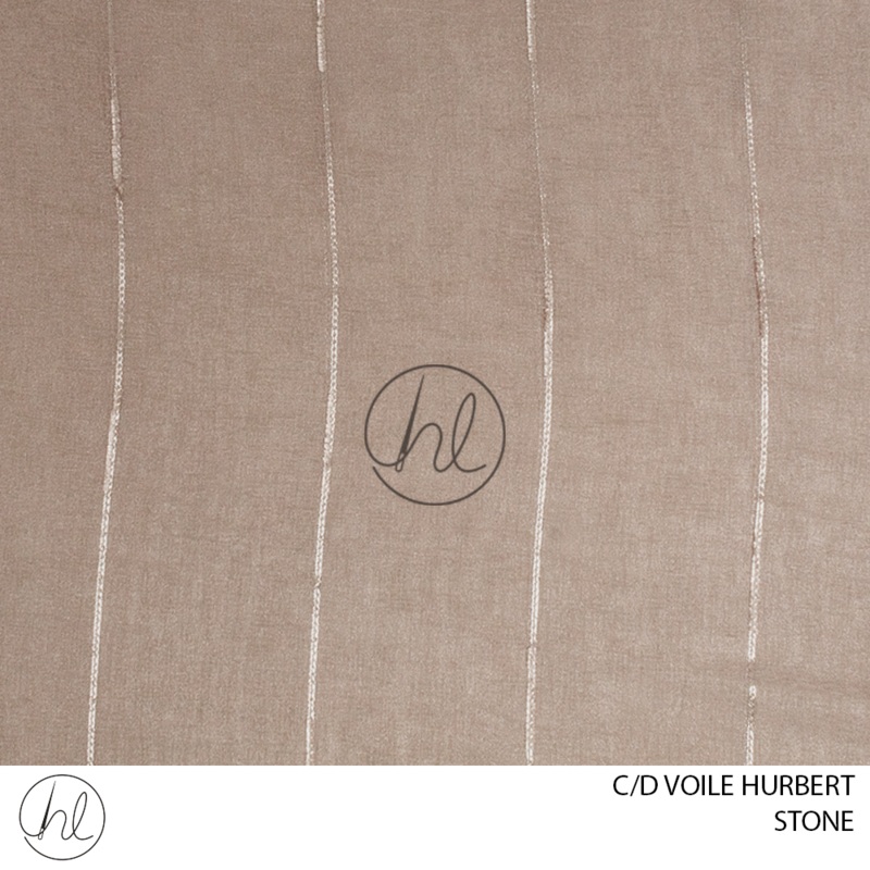 C/D Voile HurbertGFH069E CP280cm Stone