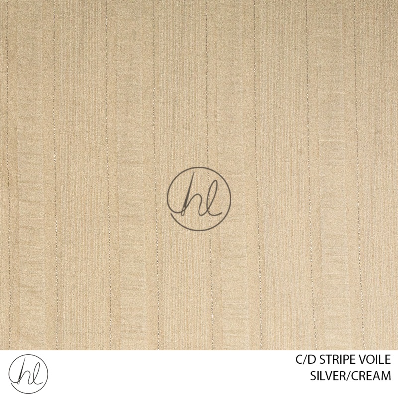 C/D Voile Stripe