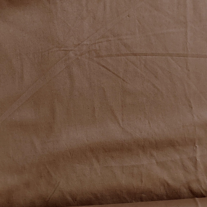 Farmwoman Broadcloth Solid Brown
