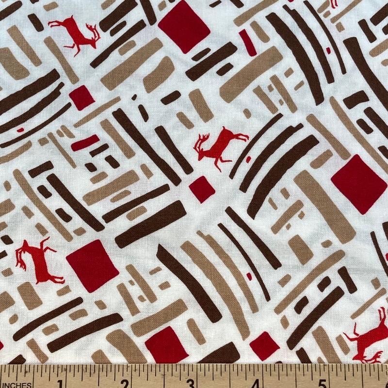 Green and Red by Victoria Findlay Wolfe Brown Deer