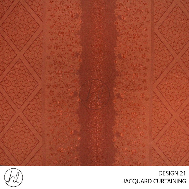 JACQUARD CURTAINING DESIGN 21 280CM WIDE PER M 275