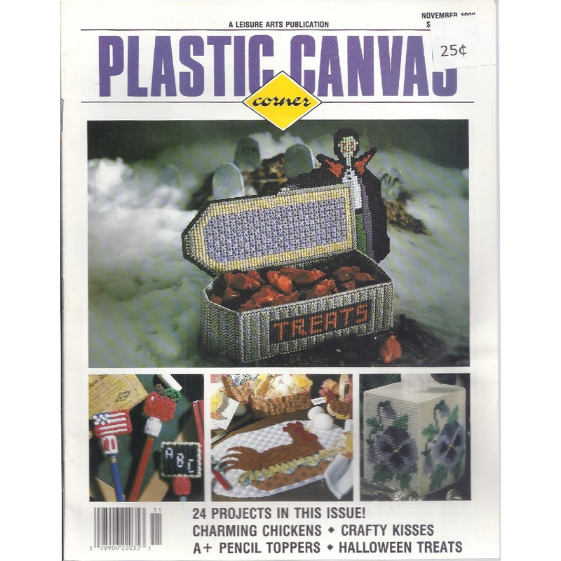 Plastic Canvas Corner Magazine, November 1992, 24 Projects