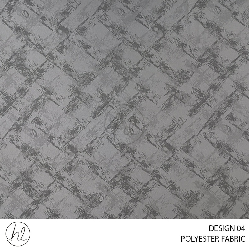 POLYESTER FABRIC DESIGN 04 280CM WIDE PER M