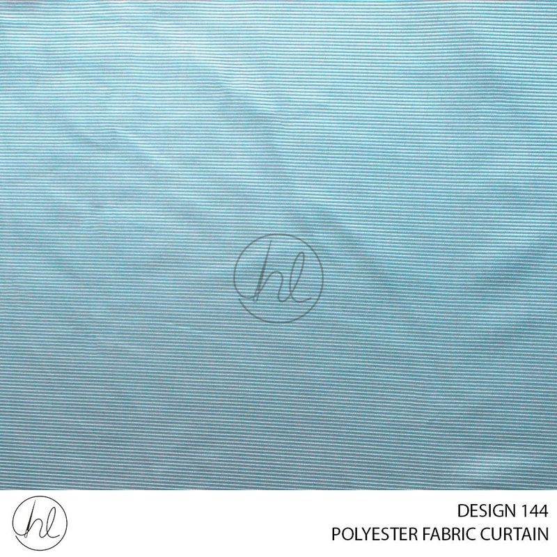 POLYESTER FABRIC DESIGN 144 BLUE 280CM PER M
