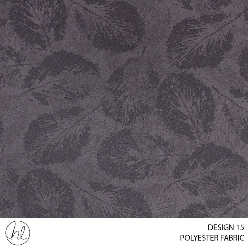 POLYESTER FABRIC DESIGN 15 280CM PER M