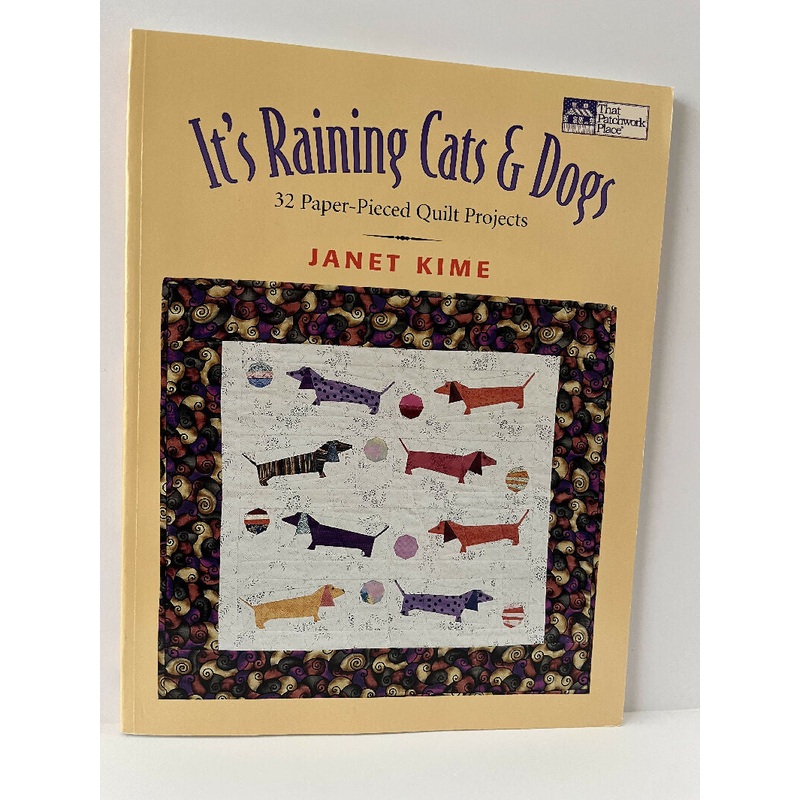 Quilt Book- Its Raining Cats & Dogs