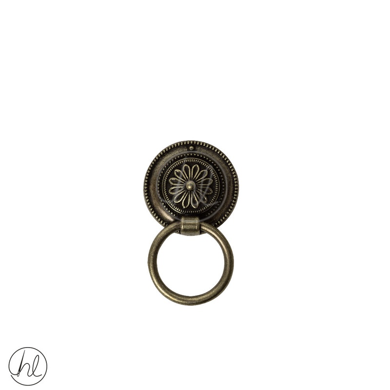 ROUND DROP HANDLE 922 ANTIQUE BRASS
