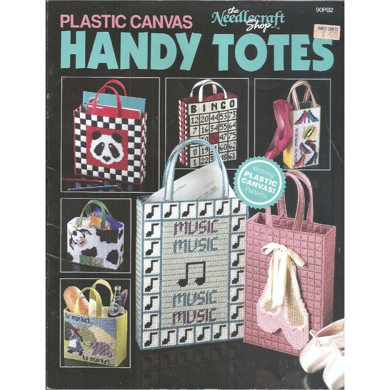 The Needlecraft Shop 'Handy Totes' by Various Designers #90PB2; 1990