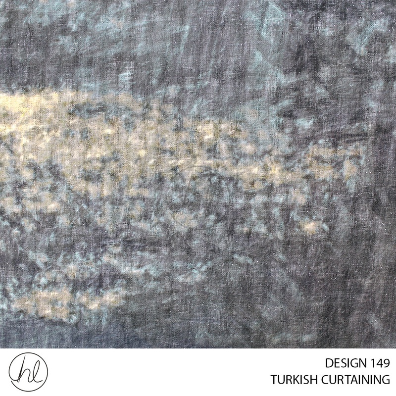 TURKISH CURTAINING DESIGN 149 280CM PER M GREEN