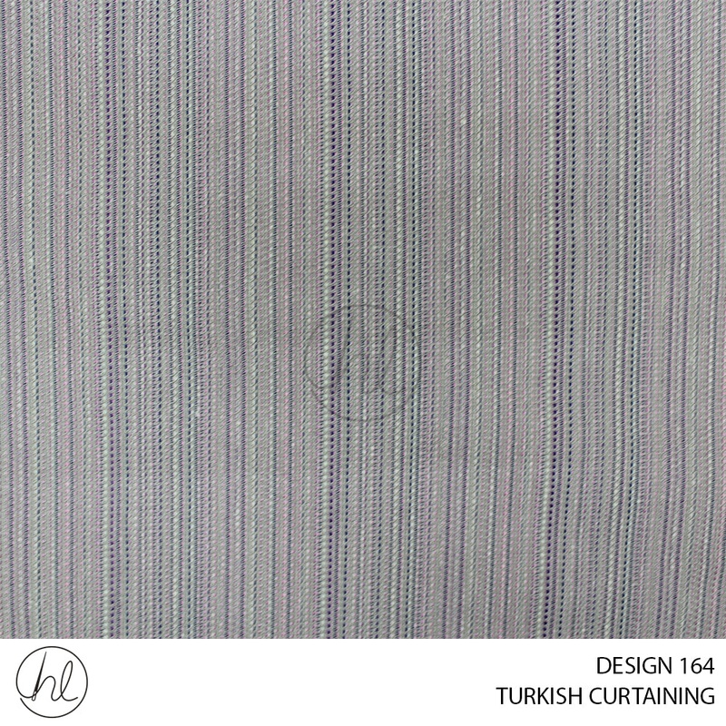 TURKISH CURTAINING DESIGN 164 300CM PER M PURPLE