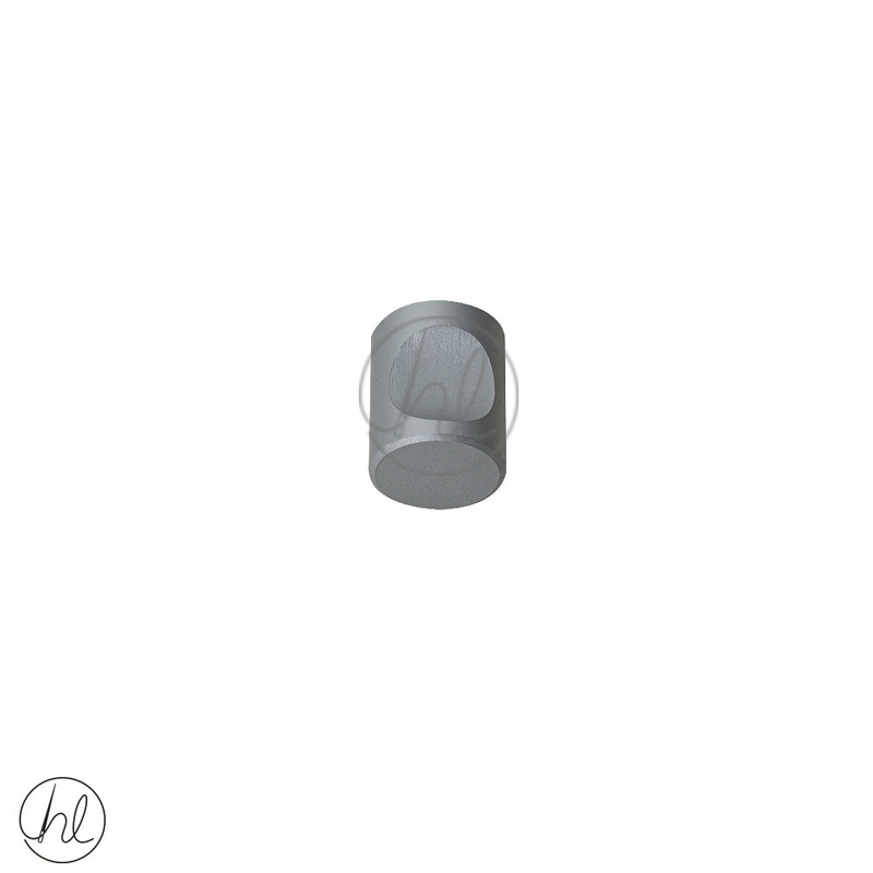 ALUMINUM KNOB  SATIN CHROME 15MM