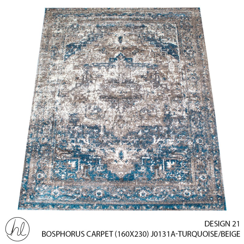 Bosphorus Carpet 160X230 Design 21 Turquoise/Beige