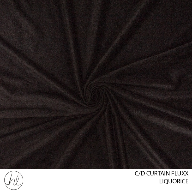 C/D Curtain FluxxGZF001V CP280cmLiquorice