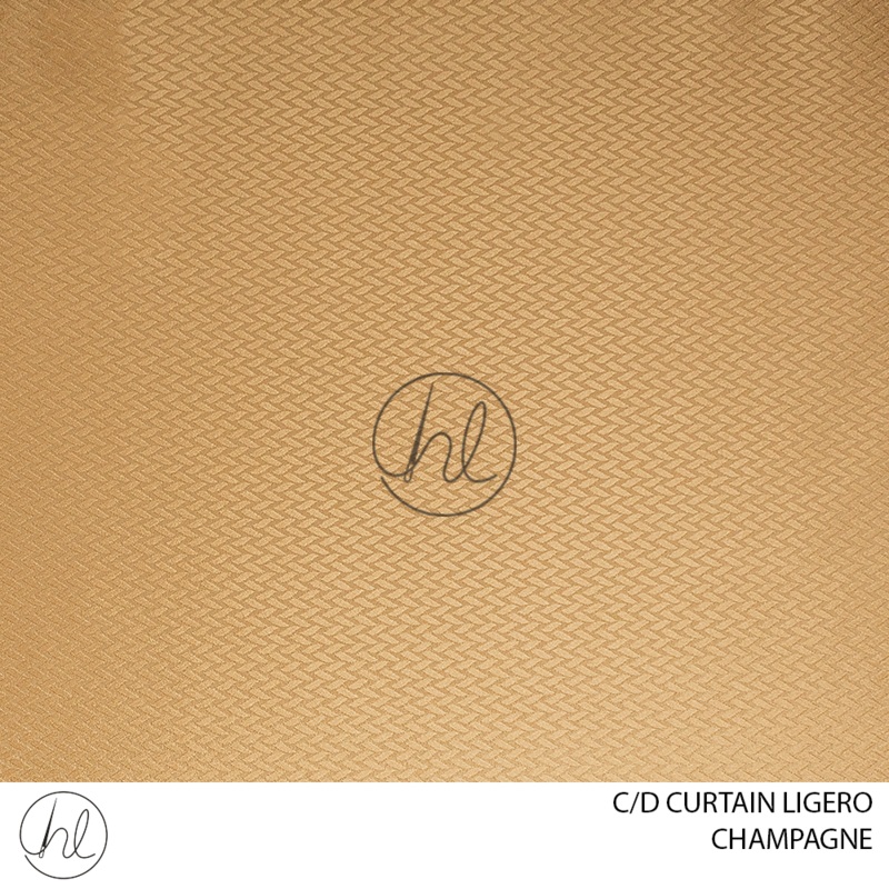C/D Curtain Ligero GHY067A CP 280cm Champagne