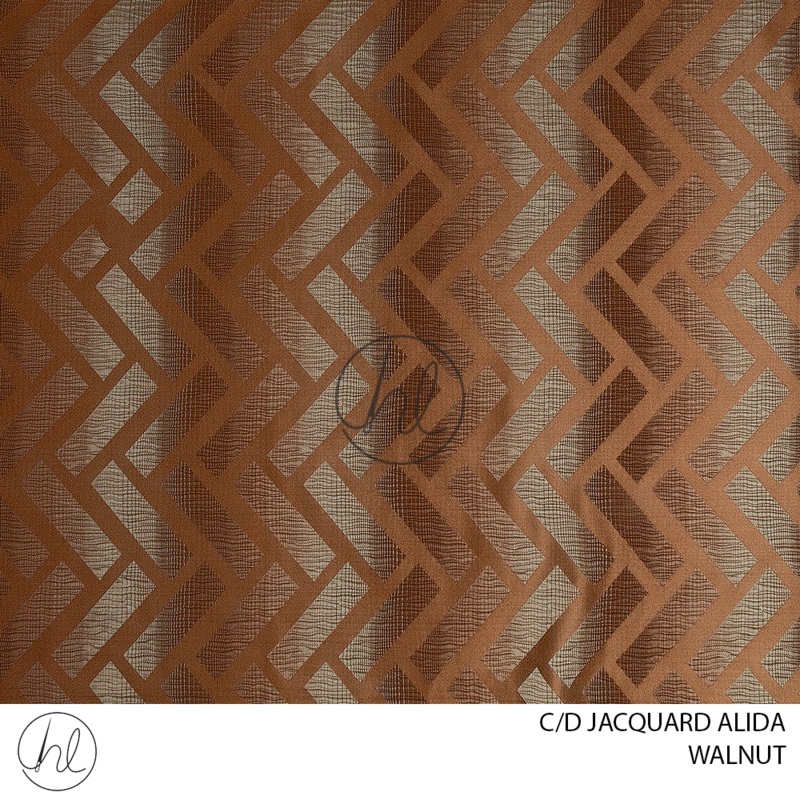 C/D Jacquard Alida 2343 CP 280cm Walnut