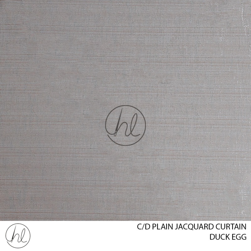 C/D Jacquard Curtain CP280cmDuck Egg