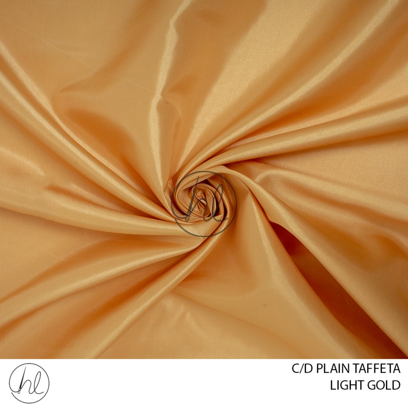 C/D Plain Taffeta CP280cmLight Gold