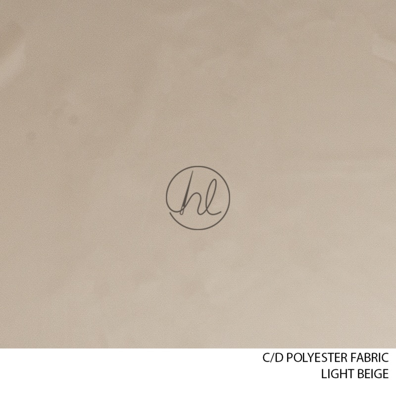 C/D Polyester Fabric 3502-CP300cmLight Beige