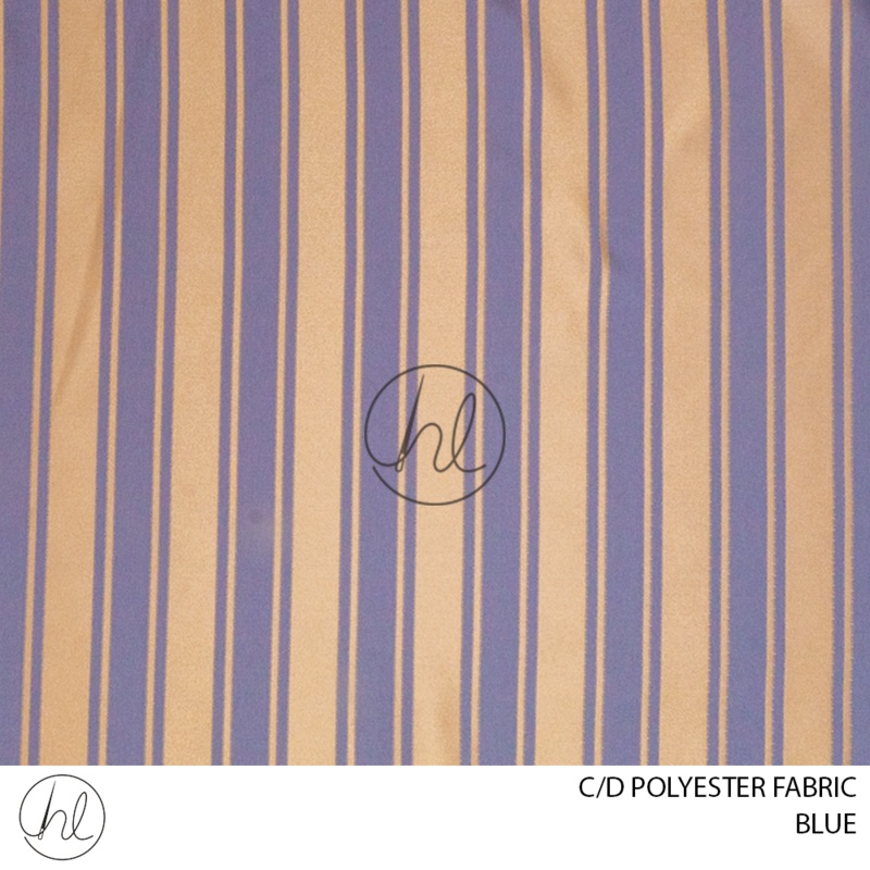 C/D Polyester Fabric 3907 CP 280cmBlue