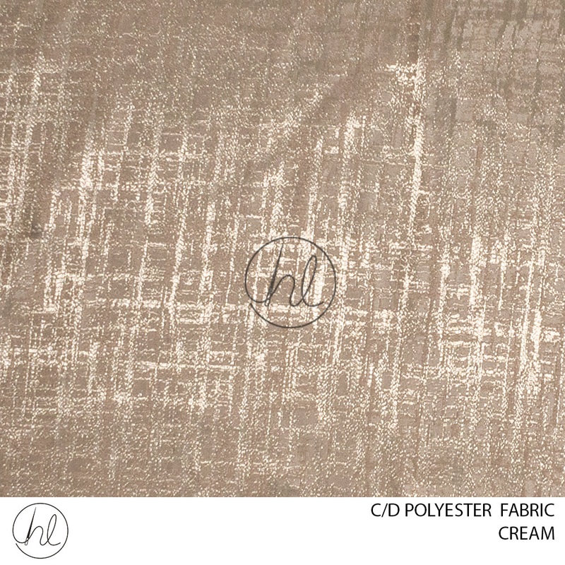 C/D Polyester Fabric 411-1 280CM Cream