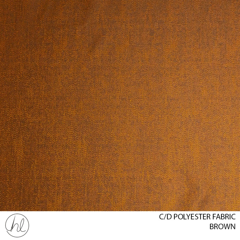 C/D Polyester Fabric 4303 CP 300cmBrown