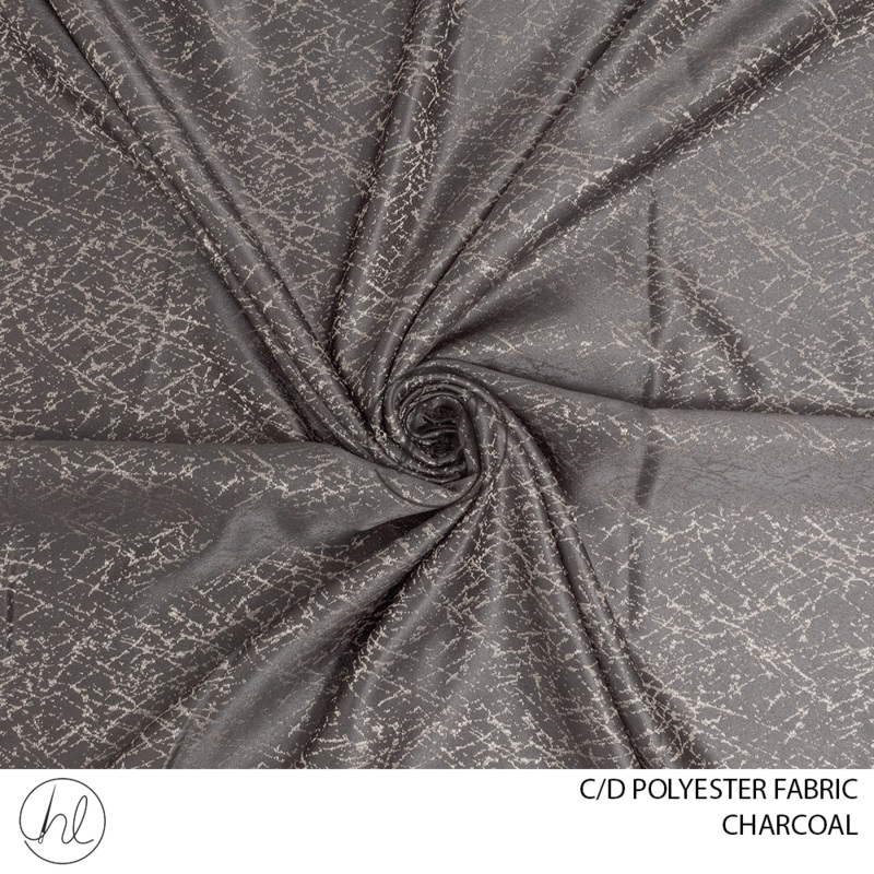 C/D Polyester Fabric  531-CP280CMCharcoal